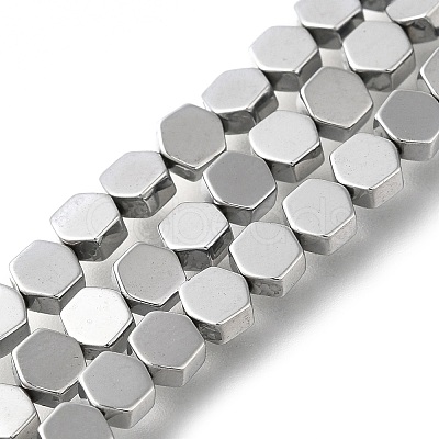 Electroplated Synthetic Non-magnetic Hematite Beads Strands G-C154-B01-01C-1