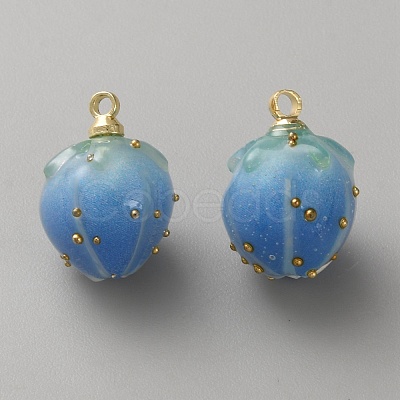 Plastic Pendants FIND-WH0433-14E-1