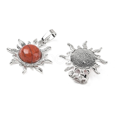 Natural & Synthetic Mixed Stone Pendants G-F786-08P-1