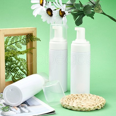 150ml PET Plastic Foaming Soap Dispensers X-TOOL-WH0080-52B-1