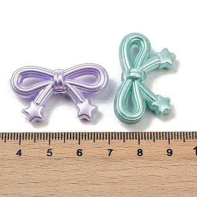 Opaque Acrylic Imitation Pearl Beads OACR-B031-50-1