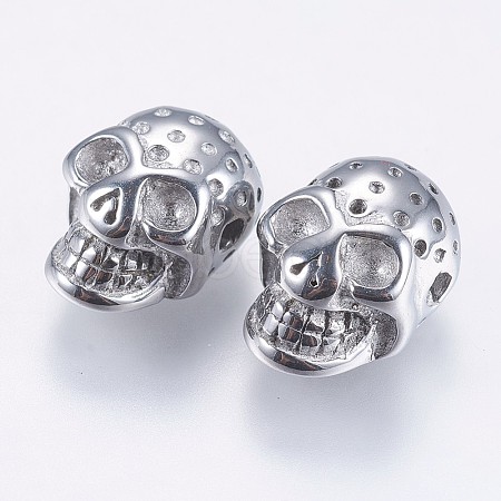 Tarnish Resistant 304 Stainless Steel Beads STAS-F195-023P-1