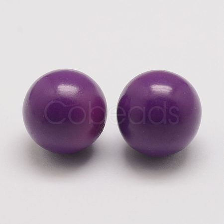Brass Chime Ball Beads Fit Cage Pendants KK-G298-16mm-08-1
