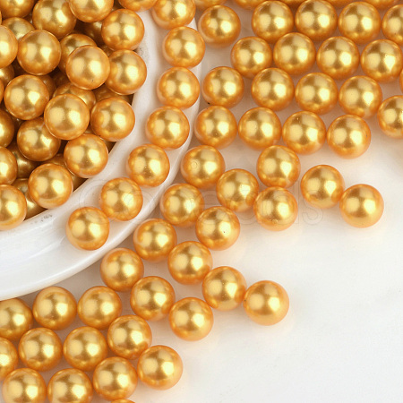 Imitation Pearl Acrylic Beads OACR-S011-6mm-Z32-1