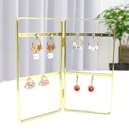 Foldale Iron Earring Display Rack PW-WG64179-02-1