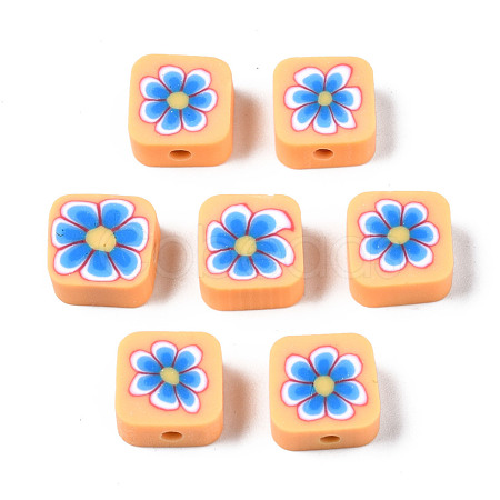 Handmade Polymer Clay Beads CLAY-N008-034F-1