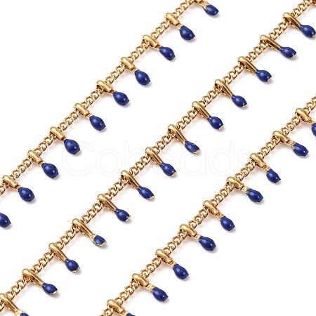 304 Stainless Steel Curb Chains STAS-R100-09A-09-1