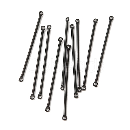 304 Stainless Steel Connector Charms STAS-Q323-04G-B-1