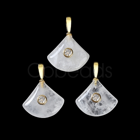 Natural Quartz Crystal Pendants GG-CBA1AE1-01G-08-1