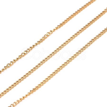 304 Stainless Steel Curb Chains CHS-D033-02G-02-1