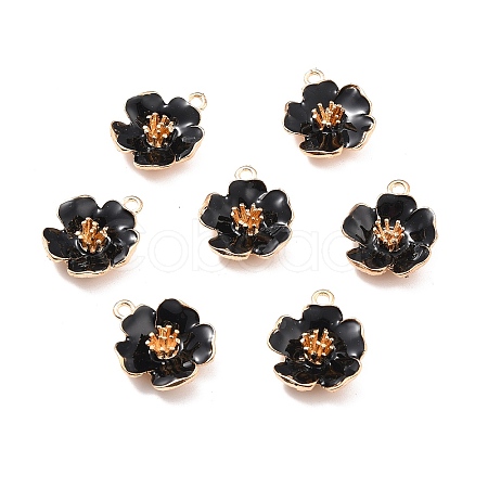 Alloy Enamel Pendants X-ENAM-E361-01KCG-02-1