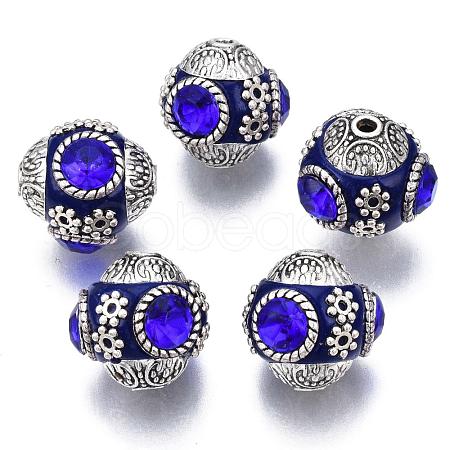 Handmade Indonesia Round Beads IPDL-R400-16-1