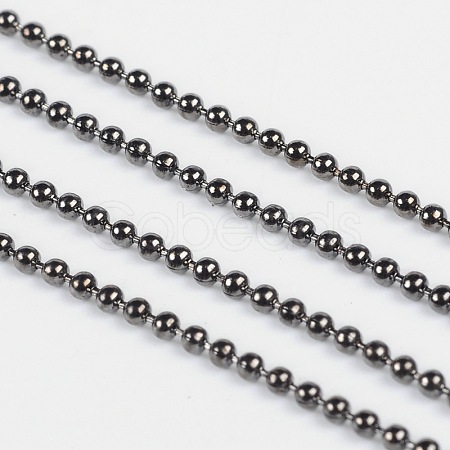Iron Ball Bead Chains CHB001Y-B-1