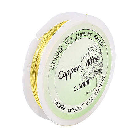 Round Copper Jewelry Wire CWIR-YW0001-03E-01-1