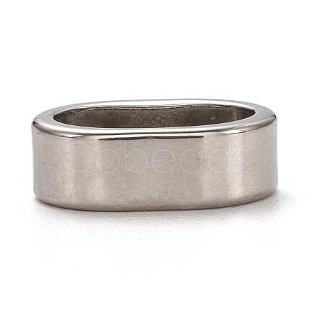 Non-Tarnish 201 Stainless Steel Slide Charms/Slider Beads STAS-L255-002P-1