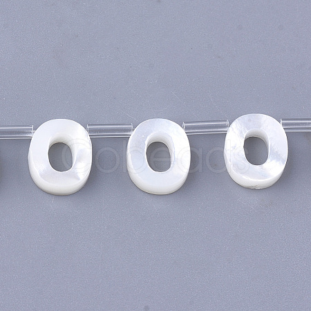 Natural Sea Shell Beads SHEL-T012-60O-1