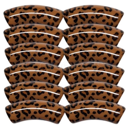 Opaque Acrylic Beads SACR-ZX012-15B-02-1