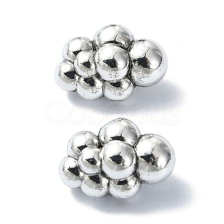 Tibetan Style Alloy Beads TIBEB-F065-14AS-1
