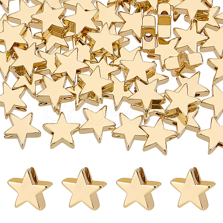 60Pcs Brass Beads KK-PH0012-49G-02-1