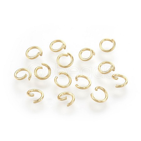 304 Stainless Steel Open Jump Rings STAS-P221-21C-G-1