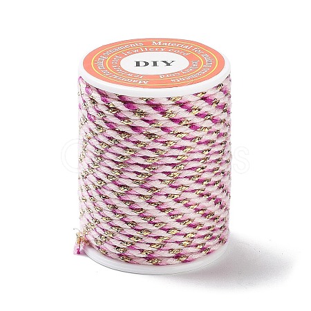 4-Ply Polycotton Cord with Metallic Thread OCOR-Z003-D113-1