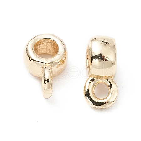 Brass Tube Bails KK-WH0059-06G-01-1