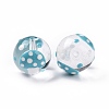Glass with Enamel Beads LAMP-P058-01A-3