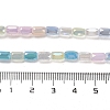 Electroplate Glass Beads Strands EGLA-D030-08J-4