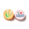 Mother's Day Handmade Polymer Clay Beads CLAY-E001-01B-2