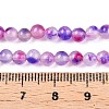 Dyed Natural White Jade Beads Strands G-T140-4mm-A10-5