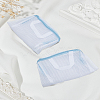 2Pcs Polyester Zipper Bags for Shoes Socks ABAG-LP0001-93B-1