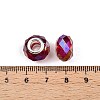 Transparent Glass European Beads GPDL-N004-D14mm-A05-3