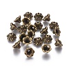 Tibetan Style Bell Filigree Bead Caps X-TIBE-A23845-AB-FF-1
