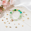 80Pcs 8 Styles Brass Spacer Beads KK-BBC0011-35-4