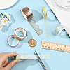 1Bag Lace Patterns PET Floral Decorative Tape Set AJEW-SP0002-74B-4