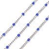 304 Stainless Steel Enamel Curb Chains CHS-P013-01P-09-1