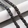 Natural Lava Rock Beads Strands G-H303-C08-2