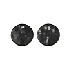 304 Stainless Steel Textured Disc Charms STAS-Q336-11C-B-1