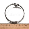 Tarnish Resistant 316 Surgical Stainless Steel Torque Bangles BJEW-D437-A37-P-6
