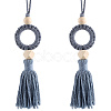 Cotton Woven Pendant Decorations AJEW-WH20054-012B-1