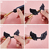 50Pcs PU Leather Ornament Accessories DIY-GF0007-95-6