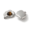 Natural Tiger Eye Pendants KK-M270-42P-2
