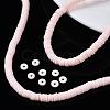 Handmade Polymer Clay Beads X-CLAY-R067-6.0mm-27-6