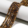 Natural Tiger Eye Beads Strands G-H042-B04-01-2