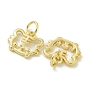 Rack Plating Brass Pendants KK-K386-01I-G-2