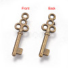 Tibetan Style Alloy Pendants X-MLF0220Y-2