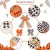5Pcs 3 Style Ployester Bowknot Display Decoration DIY-CA0004-36-6