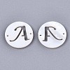 Natural Freshwater Shell Links Connectors X-SHEL-S276-120-4