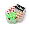 Christmas Silicone Beads SL-CBA7785-09-2