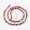 Natural Multicolor Tourmaline Bead Strands G-P279-77-3mm-2